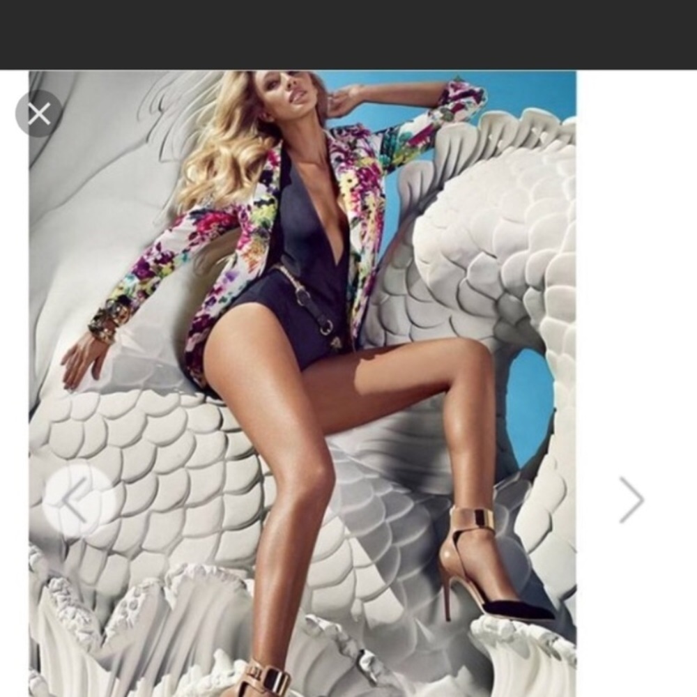 Marciano floral jacket.